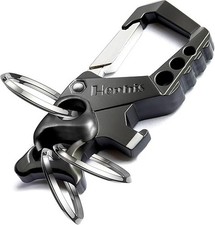 Heavy Duty Key Chain Bottle Opener,Carabiner Car Key Chains for Men and Women