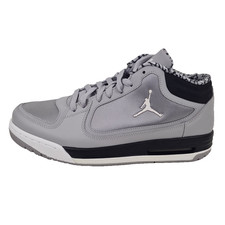 Air Jordan Men's 552665-004 Post Game Atletic Shoe Silver White Black Sz 9.5