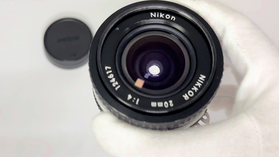 Nikon Nikkor 20mm f/4 Ai MF Wide Angle F Mount Lens From JAPAN