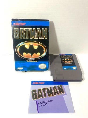 Batman: The Video Game NES Nintendo Complete in Box CIB
