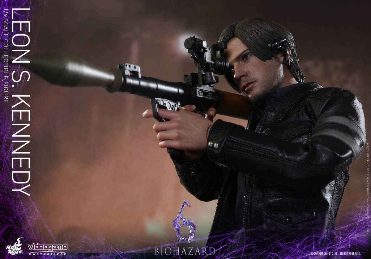 Hot Toys Resident Evil 6 Leon S. Kennedy VGM22 1/6 Scale Figure