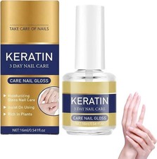 Keratin Amino Acid Nail Care Oil,Moisturizing Cuticle Oil for Dry Brittle Nails