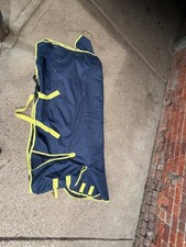JUMP TURNOUT RUG HEAVYWEIGHT WINTER HORSE RUG 200G 600D COMBO NAVY   (6