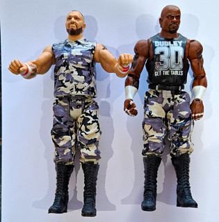 Dudley Boyz Wrestling Action Figures Camo