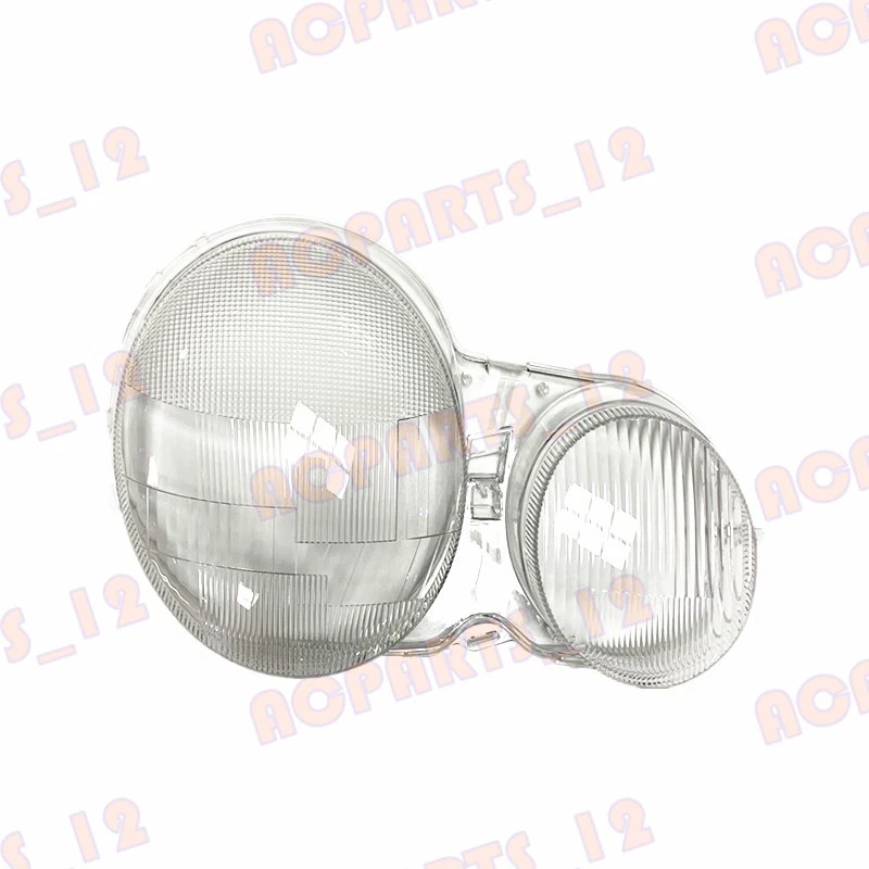 For Mercedes-Benz W210 E-Class 1996-2000 Right Side Headlight Clear Lens + Glue - Imagem 2 de 4