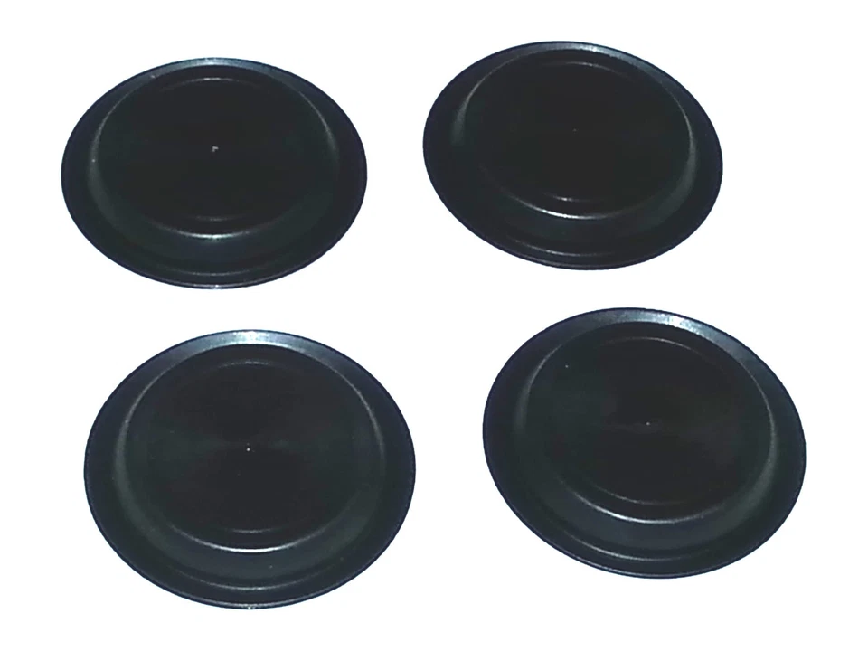 GM 1-5/8" Chevy Pontiac Enchufe de carrocería de plástico con centro deprimido sangrado 4 piezas ND Foto 3 de 4