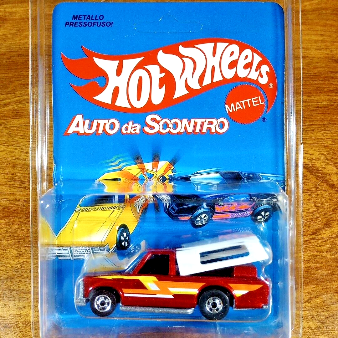 Hot Wheels International Italian Crack-Ups Back Biter Maroon BW
