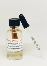 PALO SANTO ESSENTIAL OIL 100 % NATURAL STEAM DISTILLED 30 ML BOTTLE