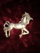 Vintage Pewter Unicorn 1982 Rawcliffe