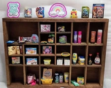 (Lot of 46) Zuru Mini Brands Grocery Products Hostess, Crayola, Dove, Toys