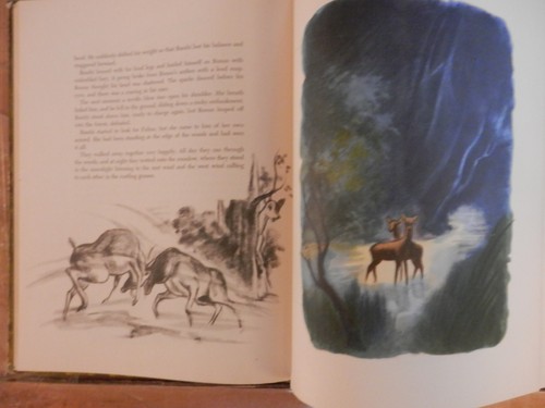 WALT DISNEY'S BAMBI Felix Salten SIMON & SCHUSTER 1941 ~ 9" X 11" - Bild 4 von 7