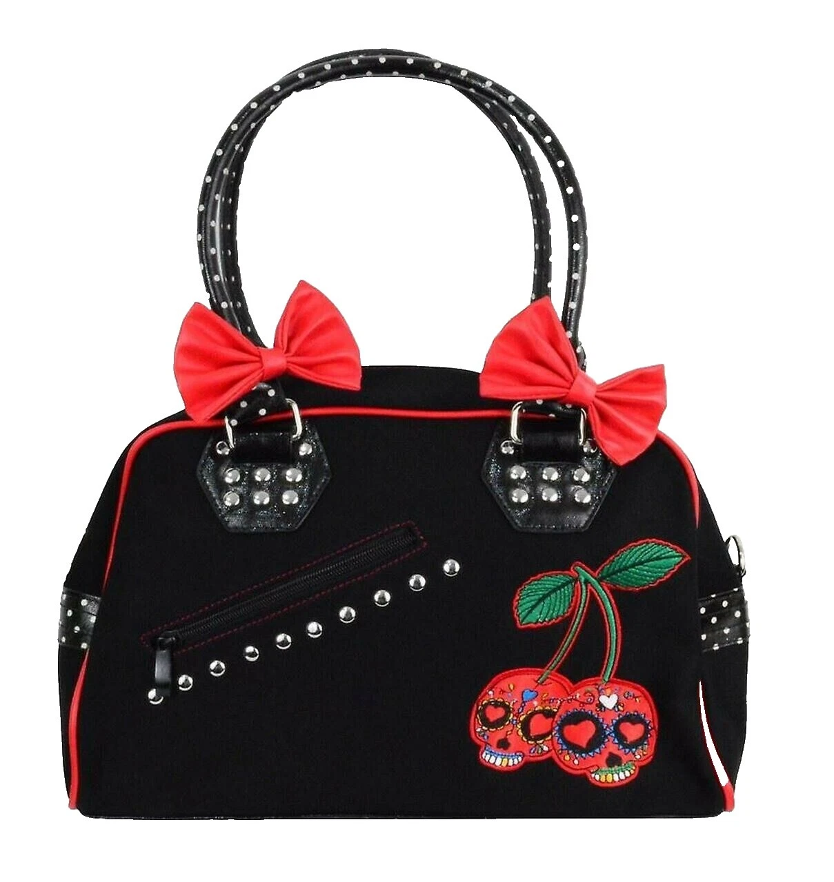 Embroidered Polka Dot Bags & Handbags for Women