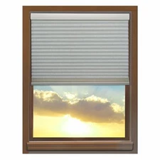 Linen Avenue Custom Cordless 56 3/4 x 66 to 72  Seashell Blackout Cellular Shade