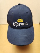 Corona Beer Curved Hook Loop Strapback Hat Mens Cap Headwear New Old Stock