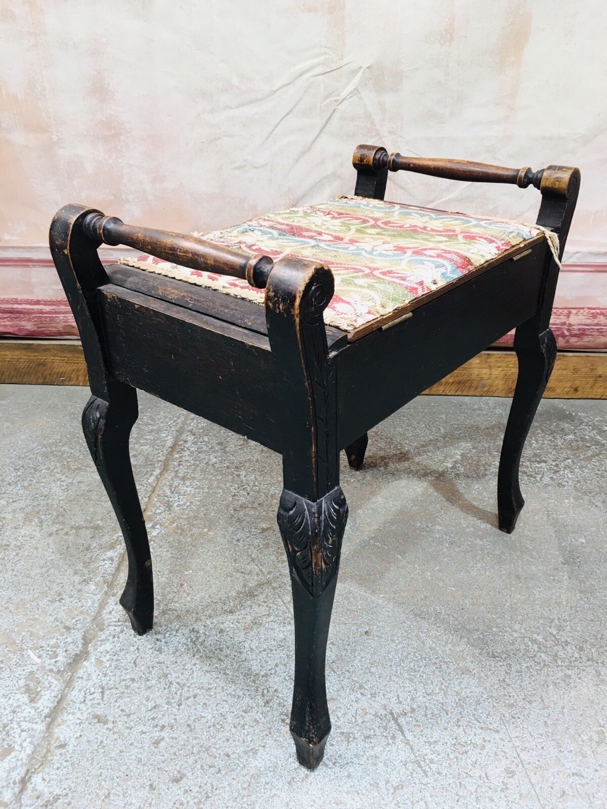 Vintage Piano Stool eBay