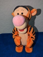 Mattel Talking Bouncing Jumping Disney Tigger 1998 Plush Toy 12" Works Great 