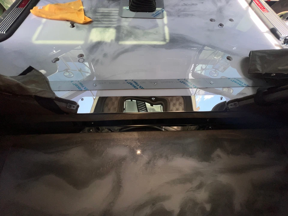 Tampa de junta de dormir de aço inoxidável compatível com Kenworth T600, T800 e W900 - Imagem 3 de 3