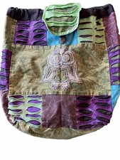 The Collection Royal Owl Tie Die Boho Backpack