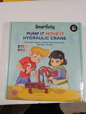 Smartivity Pump It Move It Hydraulic Crane - S.T.E.M. Learning