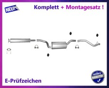 Auspuffanlage FORD FOCUS MK2 1.6 Ti 1.8 2.0 Stufenheck CC Auspuff Montagesatz