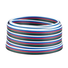 10ft 328ft RGBW 3528 5050 RGB LED Strip 5Pin Extension Cable Wire Connector Cord