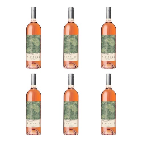 Riptide White Zinfandel Rosé 75cl - Pack of 6 - Picture 2 of 2