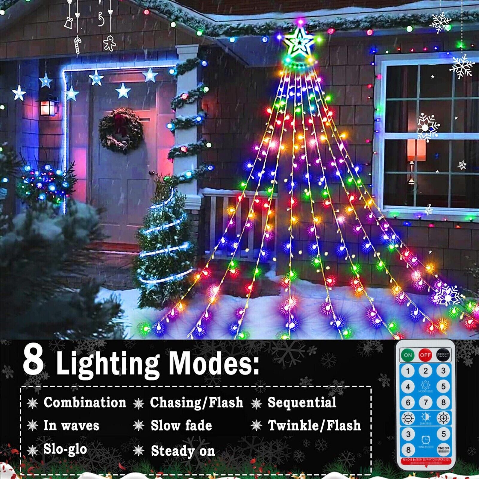 Remote-Controlled Christmas Spiral Tree with White Lights, Perfect for  Outdoor and Indoor Christmas Decorations, Christmas Yard Decorations, and  Holiday Ambiance