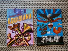 2LOT Louisiana  Washington DC - Trader Joe's Reusable Tote Bag 6 Gallon NWT