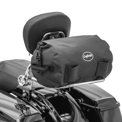 Sacoches Moto A-Pro 18L Étanches - Paire De Housses Textiles Pour Scooter Ou Custom