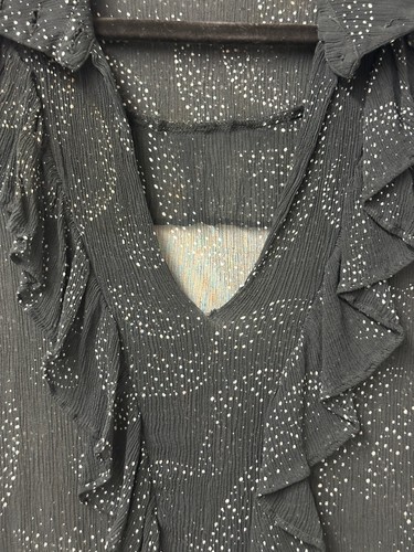 HUSK Mirage High Neck Midi Dress in Black Size 14 AU RRP 599 WITH DEFECTS - Picture 7 of 7