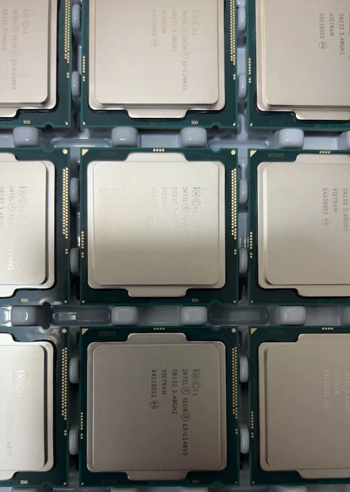 Intel Xeon E3-1240 V3 SR152 LGA-1150 CPU Processor 3.40 - 3.80GHz 4-Core 8MB 80W - Image 3 of 3