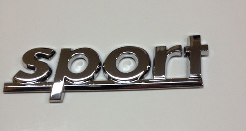3D SPORT LOGO CHROME BADGE ABS EMBLEM CAR AUTO 4X4 E-1517PS - Picture 2 of 3