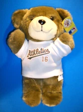 ATHLETICS   STUFFED BEAR  1983  SPORTSTUFF      FREE SHIPPING