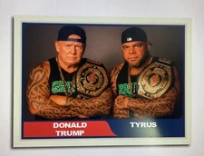 Donald Trump 2024 “47“ Custom ACEO Card Trump & Tyrus