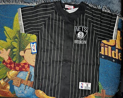 brooklyn nets baseball jersey