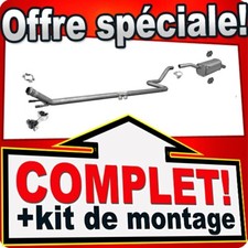Pot d'échappement Citroen BERLINGO