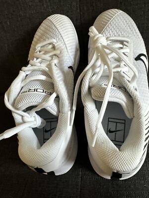 Nike Zoom Vapor Pro 2 HC White Black Men Hard Court Tennis Shoes