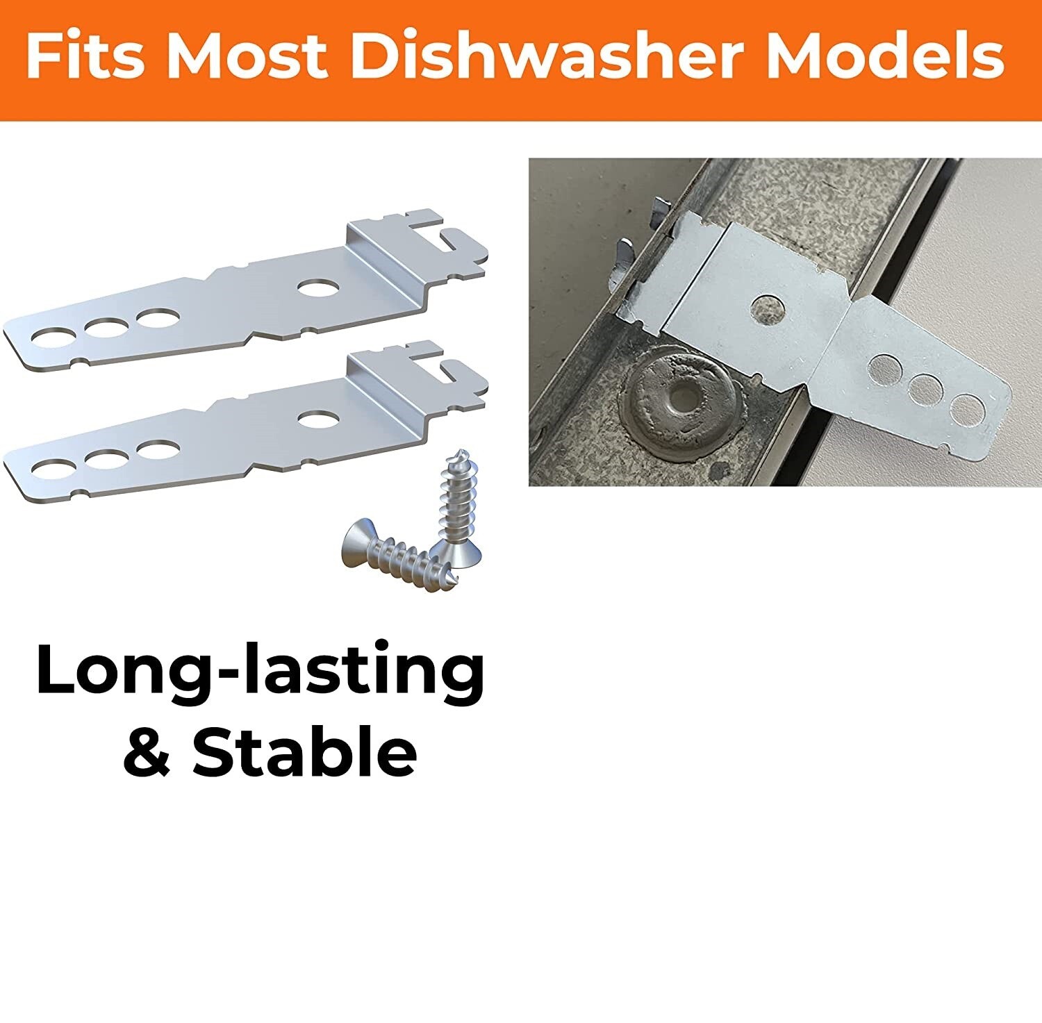 Universal Dishwasher Mounting Brackets For Whirlpool Kenmore Sears