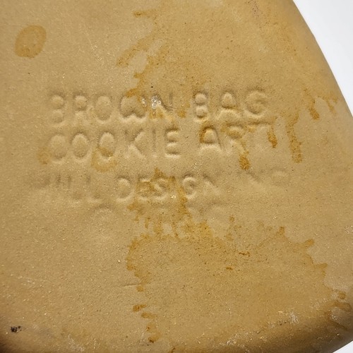 De colección 1984 Bolso Marrón Arte Galleta Pato con Huevos Galletas Molde Prensa - Imagen 3 de 3