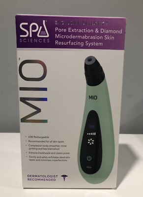 MIO Spa Sciences Pore Extraction & Diamond Microdermabrasion Skin Resurface Syst