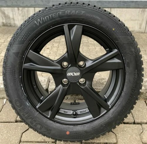 4 Zollgröße 15 Kompletträder fürs Auto-Hankook Lochzahl