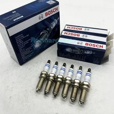 6pcs Spark Plugs Double Platinum YR7MPP33 For 2006-2011 Bosch MERCEDES-BENZ E350