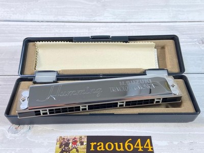 SUZUKI SU-21 HUMMING F#m key 21 holes Tremolo Harmonica