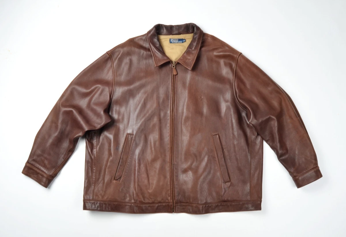 Polo Ralph Lauren Leather Outer Shell Big & Tall Coats, Jackets