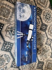 Hexeum Astronomical Portable Telescope 80mm Aperture 600mm w/ Carrying Case