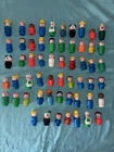 Lot of 56 - vintage - Fisher Price - LITTLE PEOPLE - Figures Cowboy Dog & More