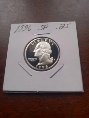 1996 Silver Proof Washington Quarter