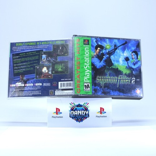 Syphon Filter 2 PS1 CIB W/ Manual - Tested - PlayStation - Picture 5 of 5
