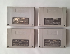 Nintendo Super Famicom Rockman 7 X X2 X3 Mega man set Japan SFC USED Retro