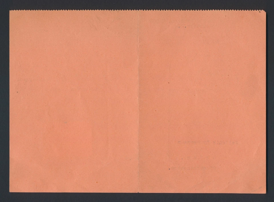 1944 GERMANY OCC CZECHOSLOVAKIA POSTCARD THERESIENSTADT CAMP PACKAGE PERMIT - Image 2 of 4